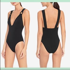 NEW Robin Piccone Kate Plunge‎ One-Piece Swimsuit